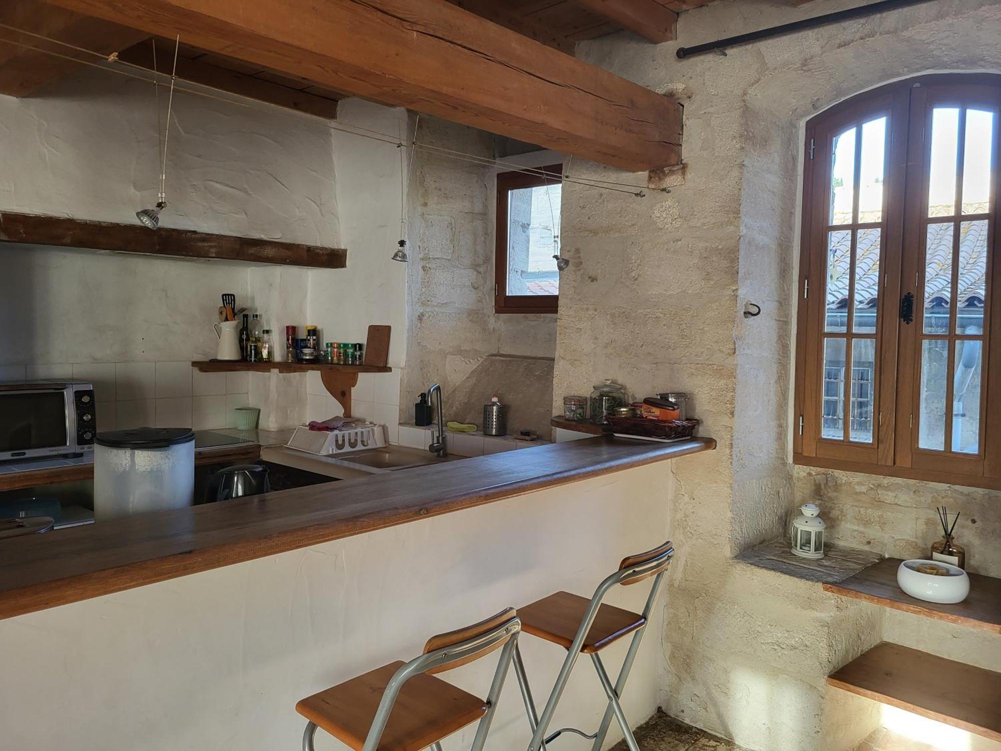 Maison Atypique Coeur De Village Historique Villeneuve-lès-Avignon Dış mekan fotoğraf